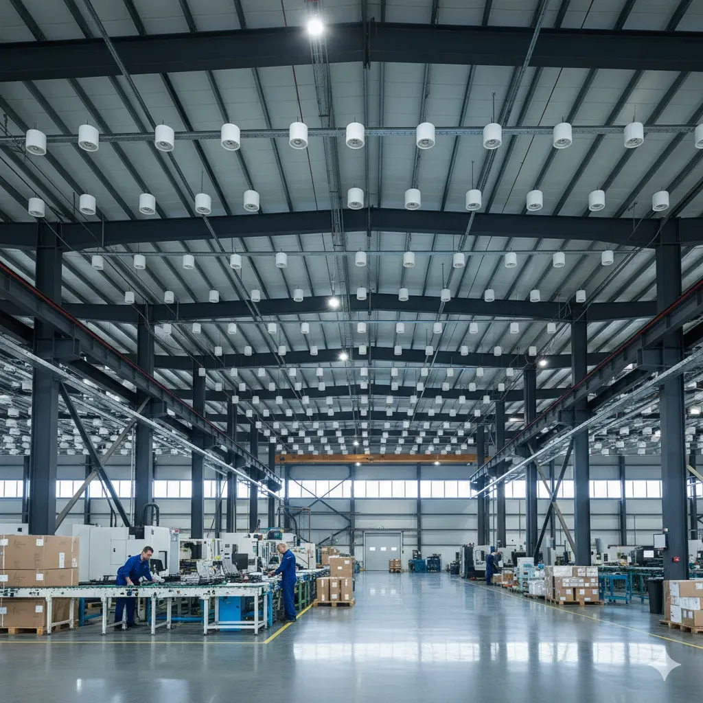 Jak prawidłowo dobrać rozmieszczenie nawiewników dalekiego zasięgu w hali produkcyjnej