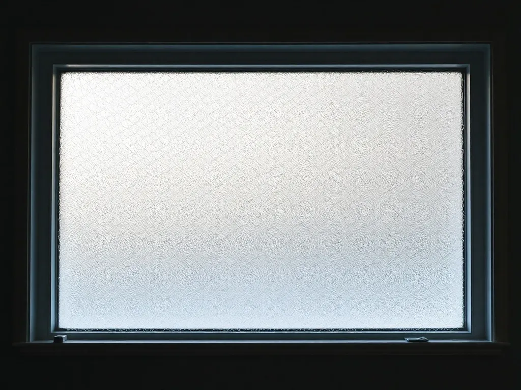 Folia szroniona na szyb